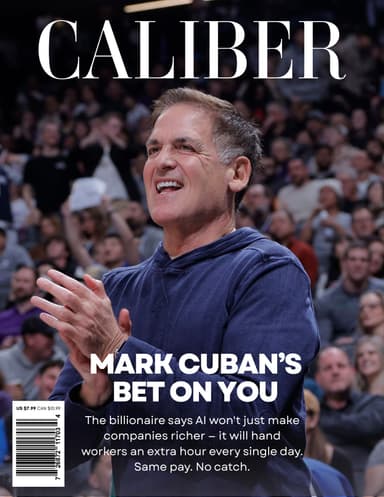 CALIBER Magazine — Mark Cuban cover
